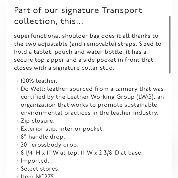 Madewell Transport Shoulder Bag - Picture 3 of 7